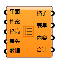 统计表格